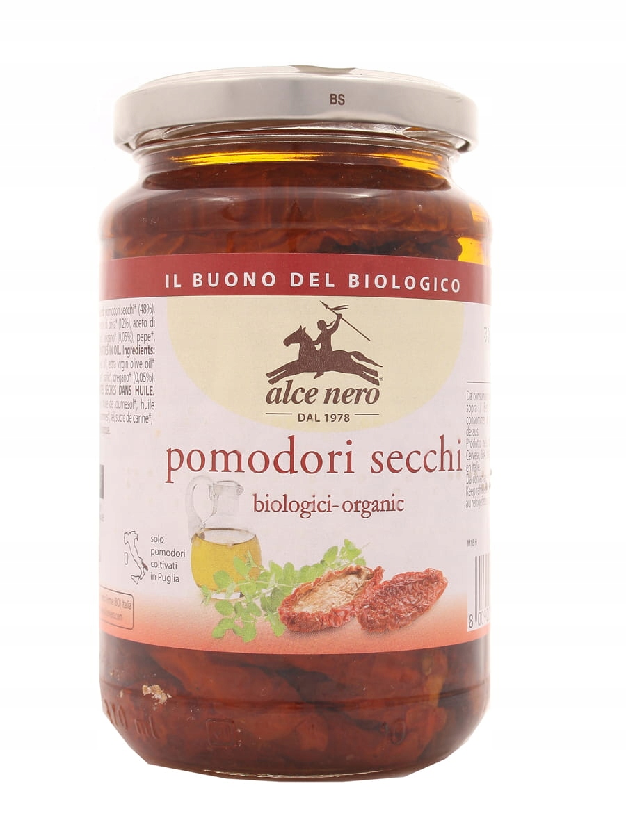 Rajčata Sušená V Bio Olivovém Oleji 330 g (160 g) Alce Nero