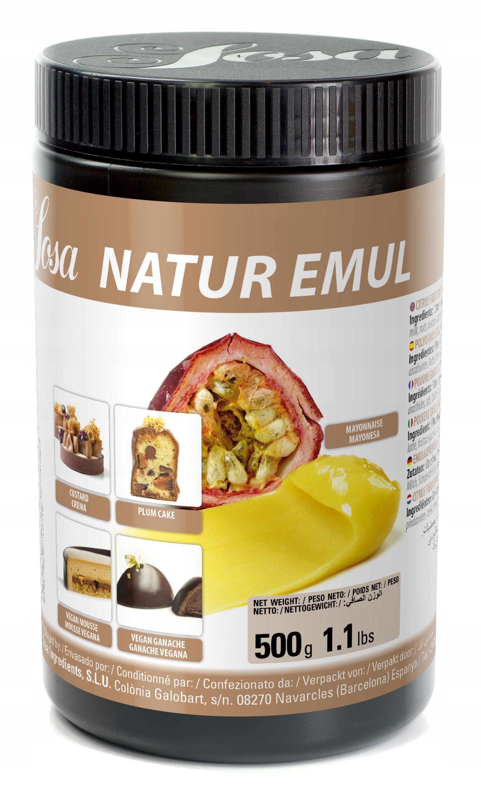 Levně Vláknina – přírodní emulgátor Sosa 500 g