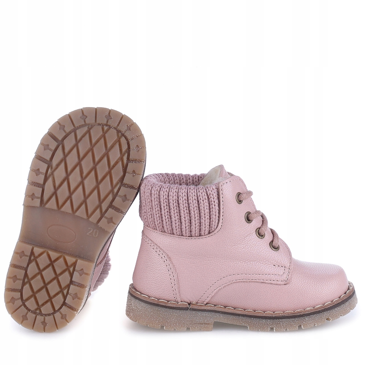 Buty zimowe Emel EV2540A-25 membrana rozm. 24 Kolor brązowy