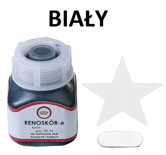 FARBA LAKIER DO SKÓR SKÓRY RENOSKÓR biały Rodzaj renowacja skóry