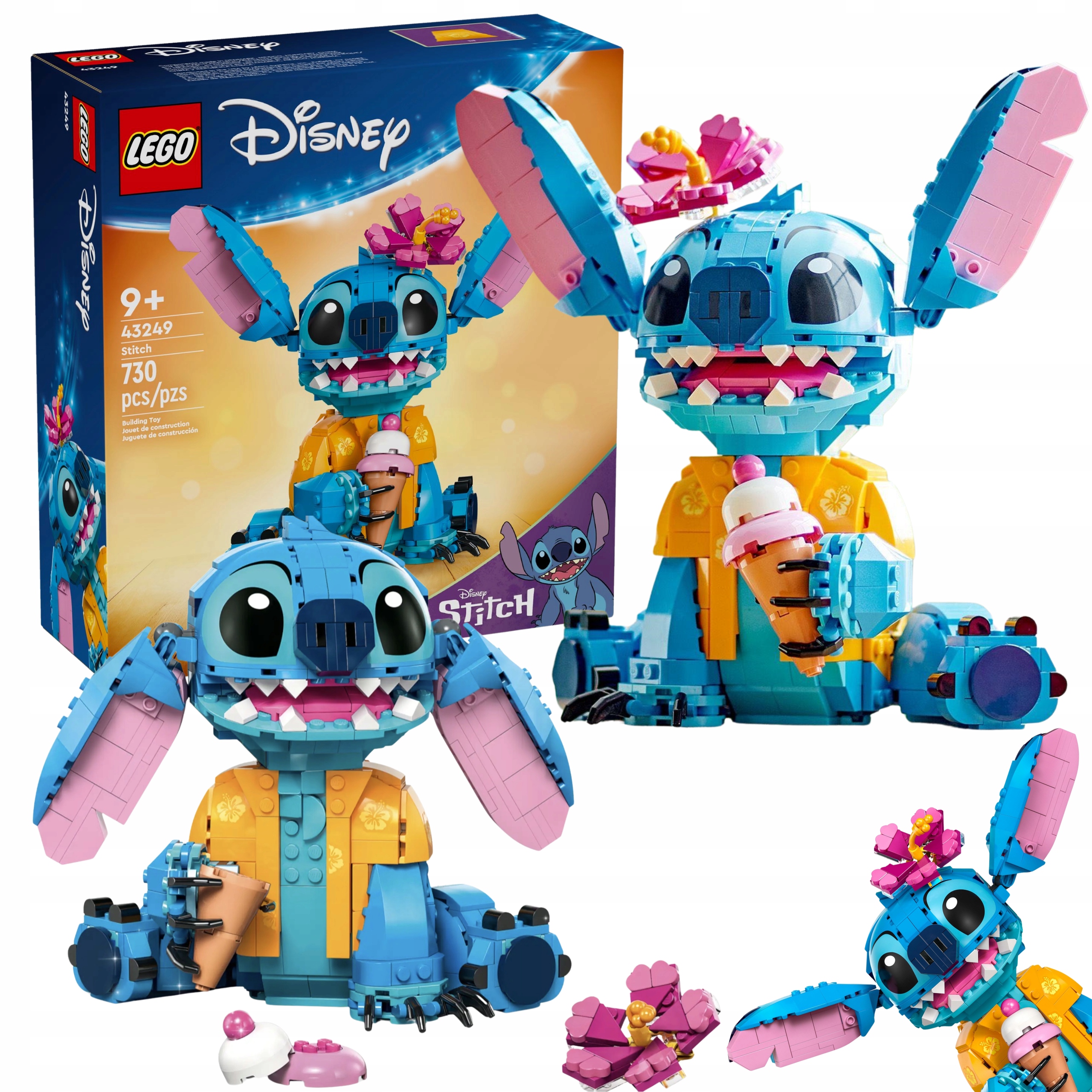 Lego Disney 43249 Stitch Stitch Lilo Andzela Na Święta Mikołaj XXL