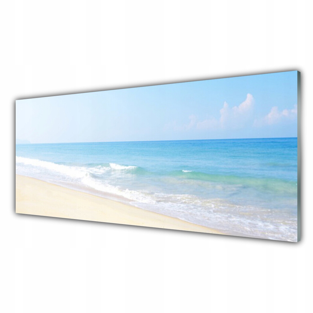 

Obraz akryl wiszący 125x50 Plaża Morze Krajobraz