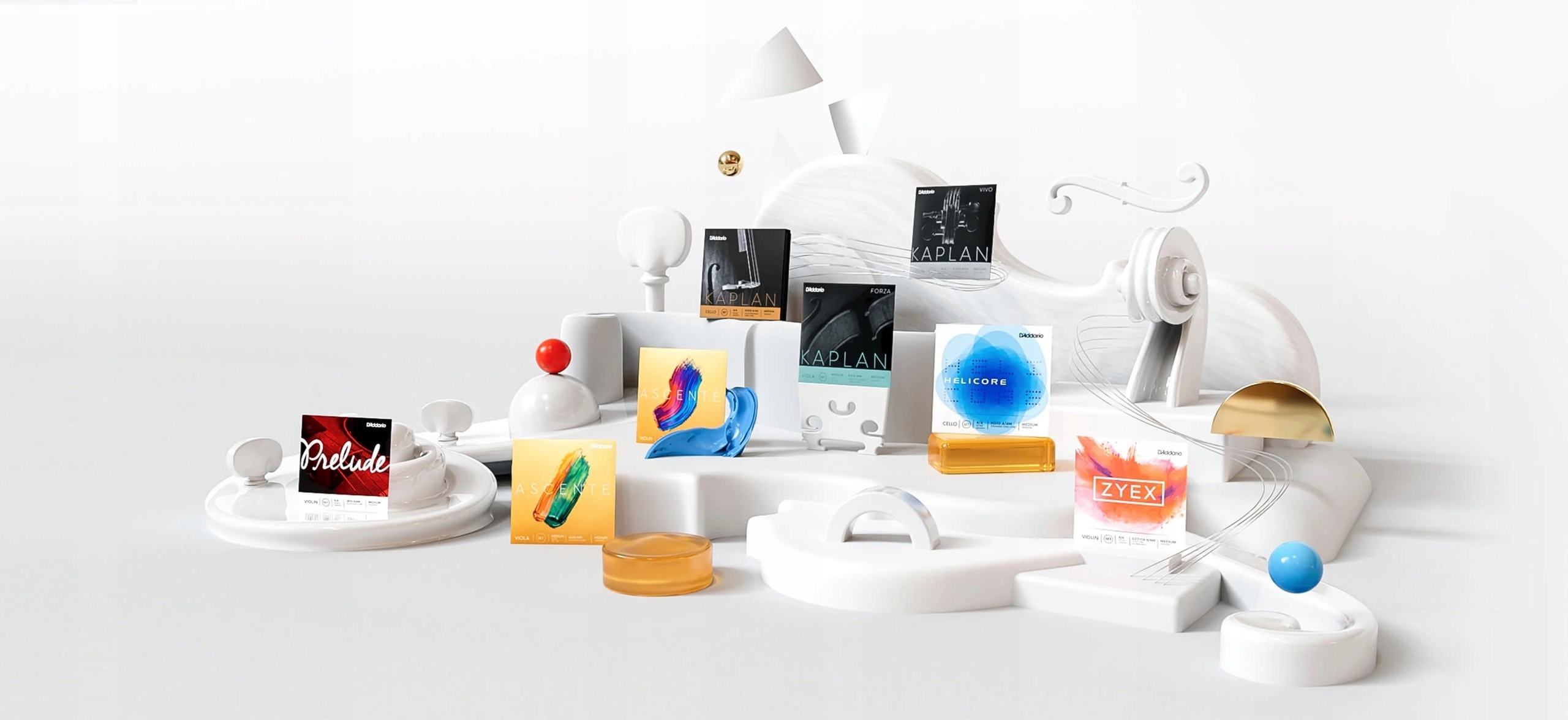 D'ADDARIO Prelude J810 struny do skrzypiec 3/4 Marka D'addario