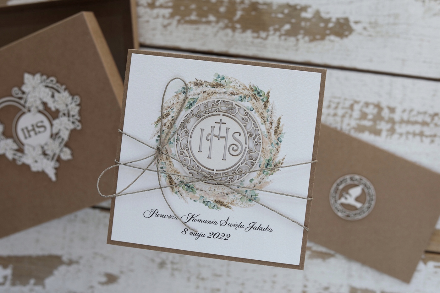 Suvenýr společenství s personalizací společenský list