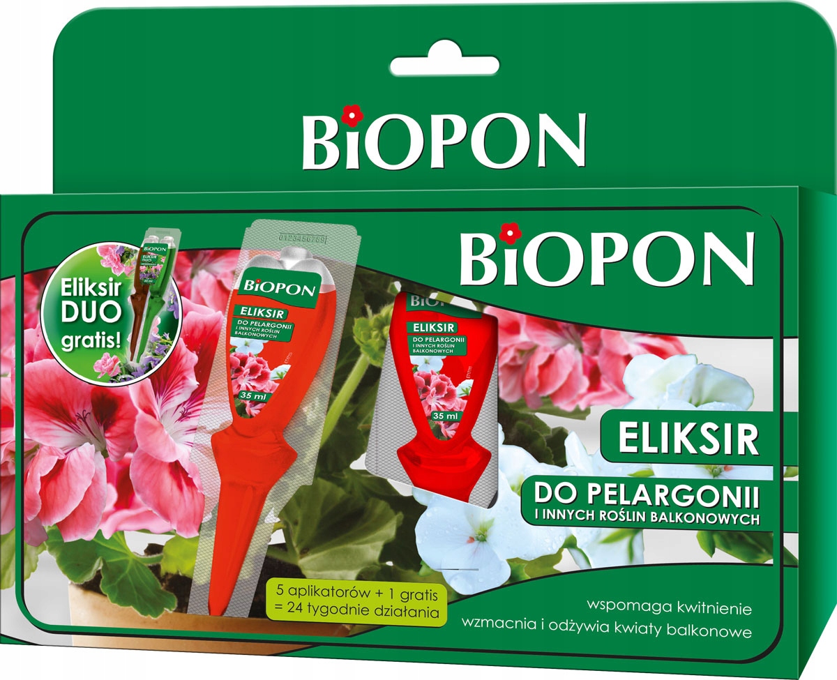 

Biopon-eliksir Do Pelargonii 5X40ML