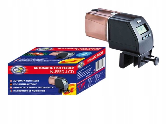 Automatický Podavač Krmiva Pro Ryby S LCD Displejem