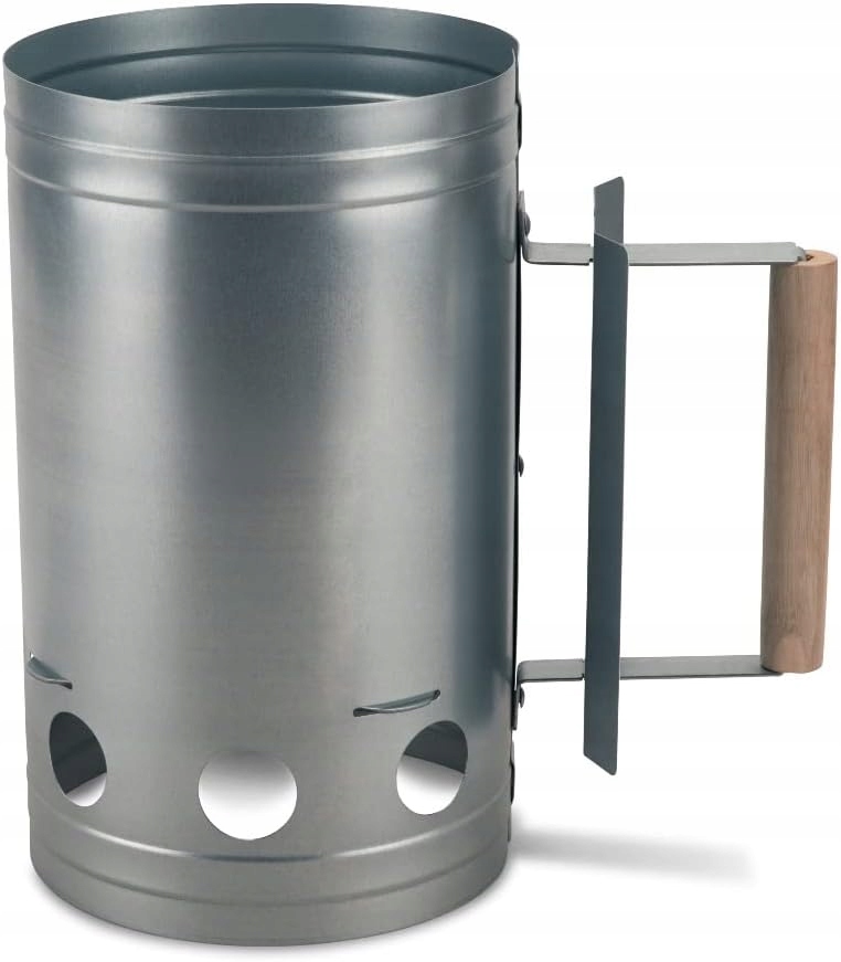 Komín na zapalování grilu 27 x 17 cm – Ocelový startér na uhlí