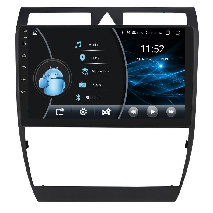 Navigácia 2DIN Android Audi A6 S6 RS6 C5 Allroad 2/32 Gb Dsp Carplay Lte