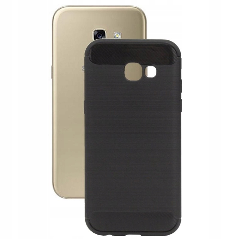 

Etui Bumper Carbon Lux do Samsung A5 2017 czarny