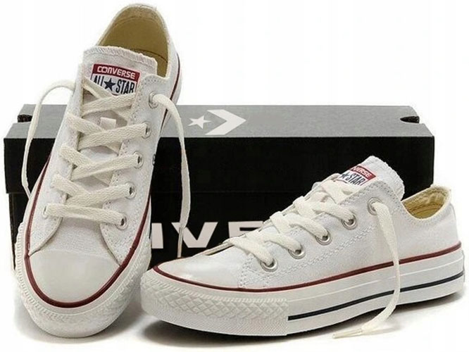 CONVERSE DAMSKIE BIAŁE ORYGINALNE - Allegro.pl