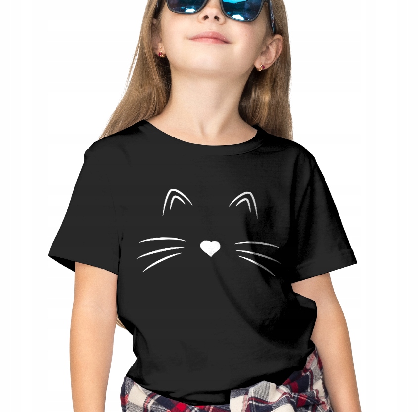 

Kot Kotek Wybór Koszulka z kotem T-shirt