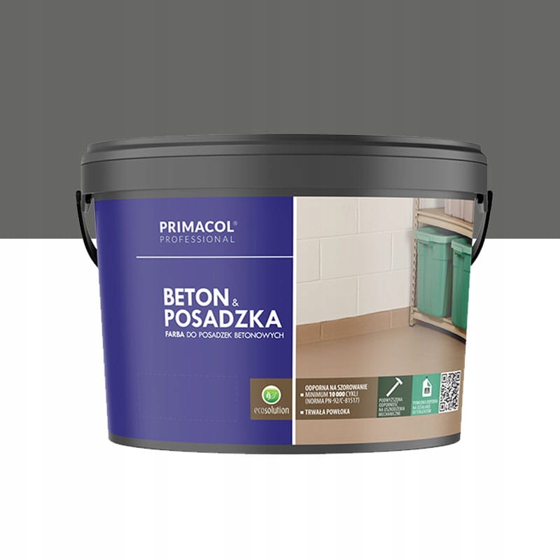 

Primacol Farba Beton Posadzka grafitowy 4,5L
