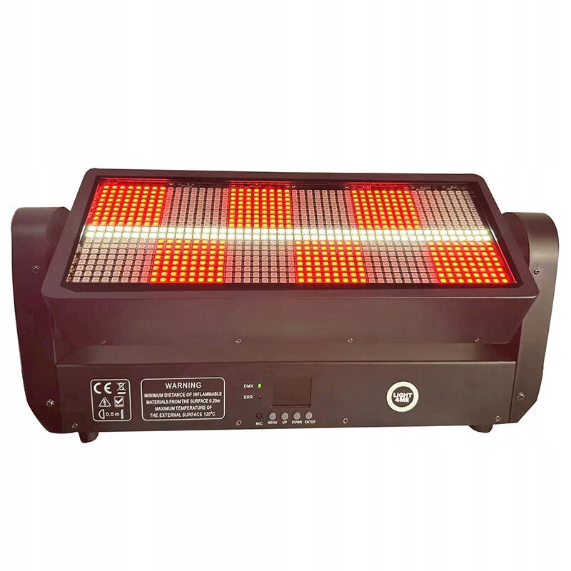 LIGHT4ME VENOM STROBE HEAD STROBOSKOP LED BLINDER OŚWIETLACZ EFEKTY RGB Kod producenta 5908249822542