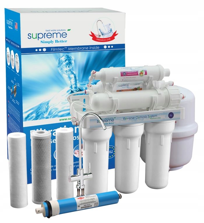 SUPREME-RO6 PREMIUM- SYSTEM ODWRÓCONEJ OSMOZY