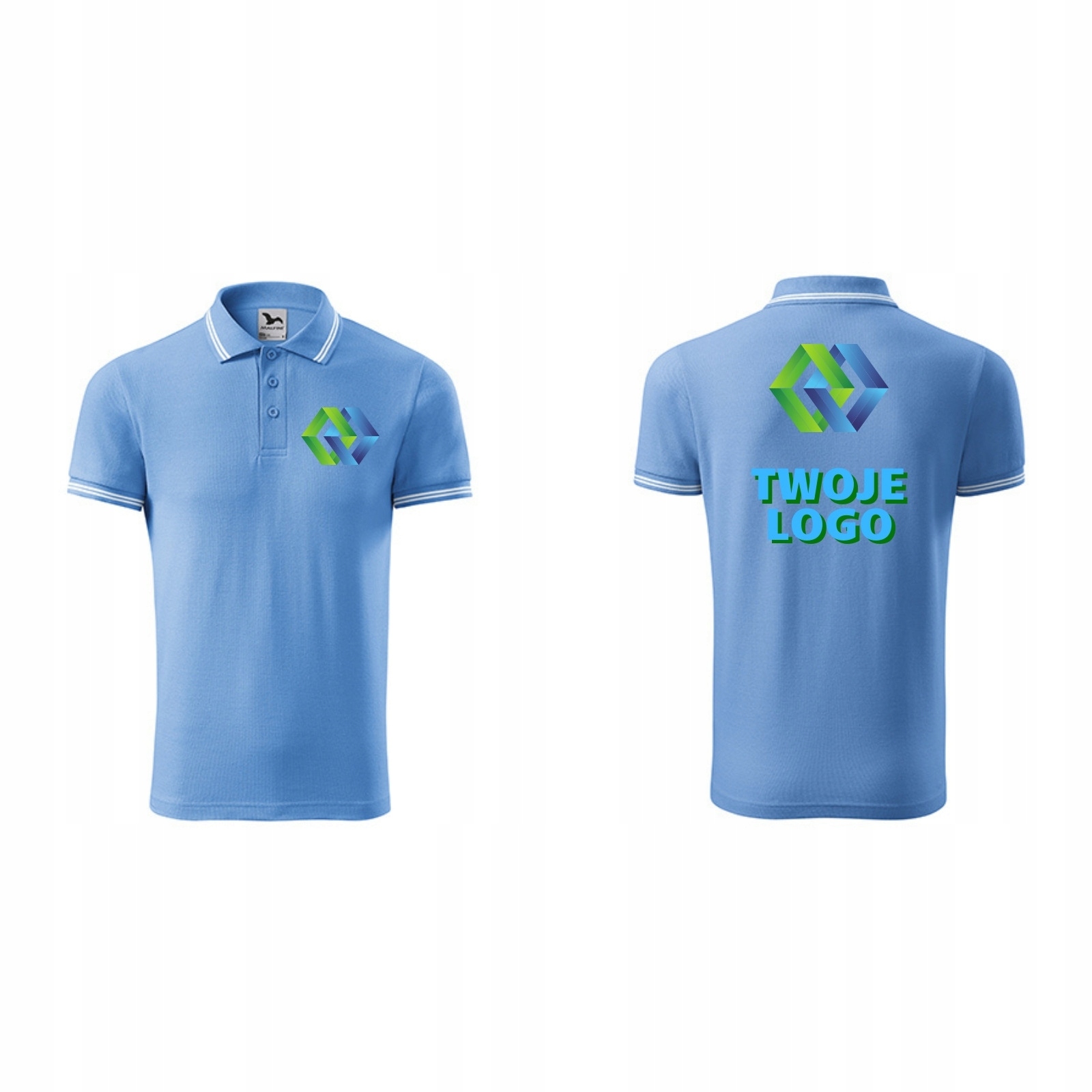 

Robocze koszulki polo z twoim logo