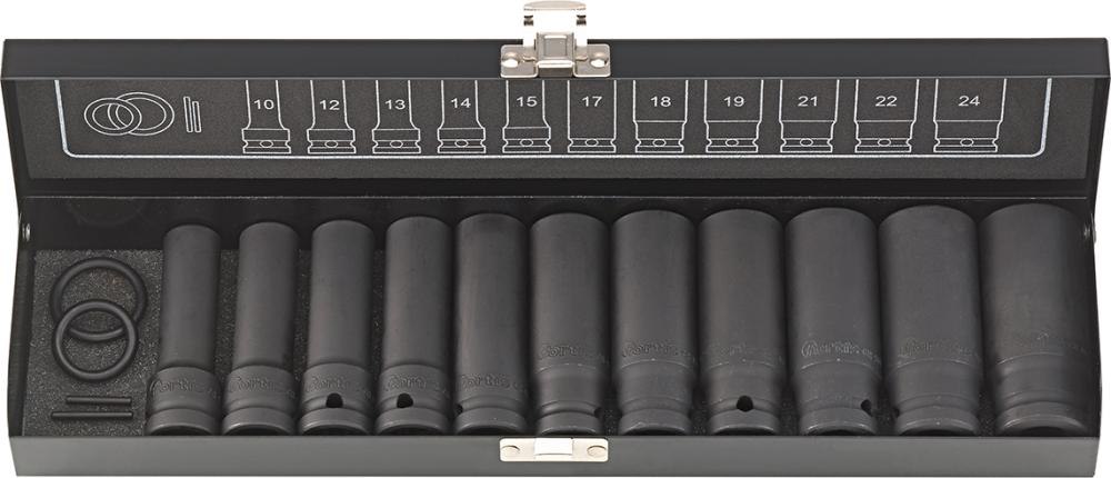 Náhradná Úderová Koncovka 1/2" Sada Fortis