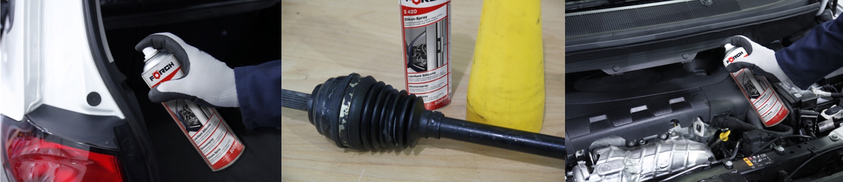 Forch SILIKON w SPRAYU smaruje konserwuje S421 Producent Forch