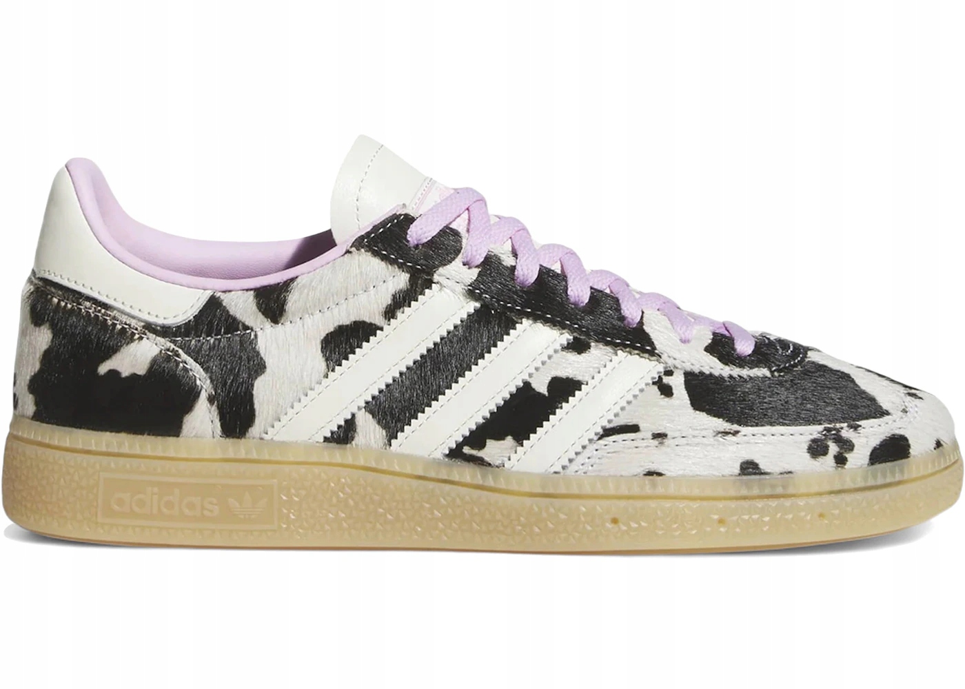 {„title“: „adidas Handball Spezial bílá s puntíky lila“, KJ0090 m 41 1/3