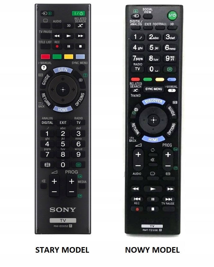 Pilot Sony RM-ED029 TV NOWY ORYGINALNY JAKOŚĆ Stan opakowania oryginalne