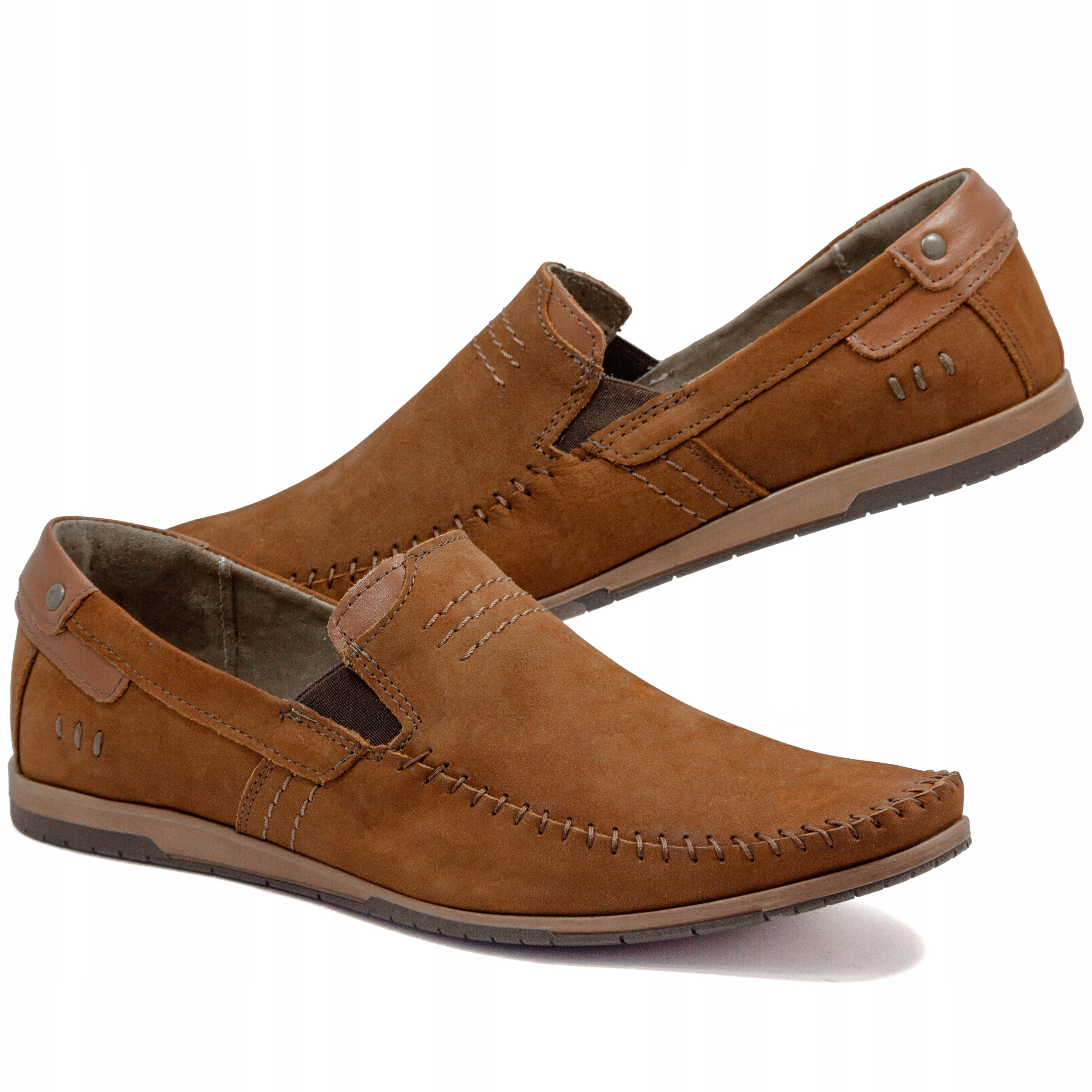 Pohodlné měkké polské mokasíny Komodo 876 vel. 42