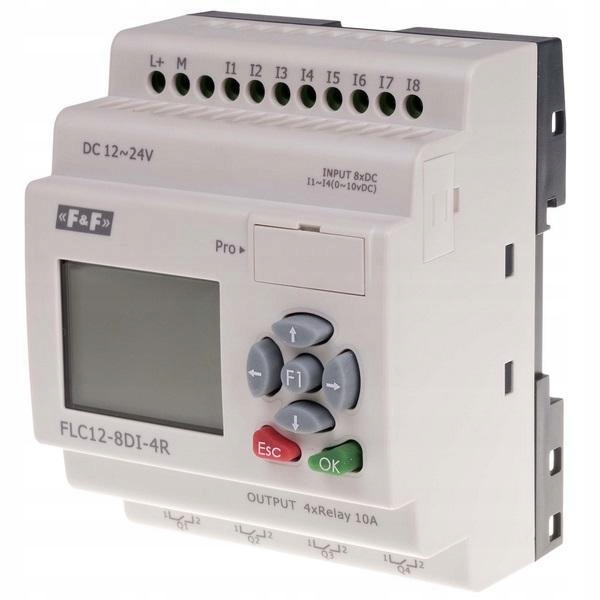 Programovatelný ovladač s 8 digitálními vstupy – FLC12-8DI-4R