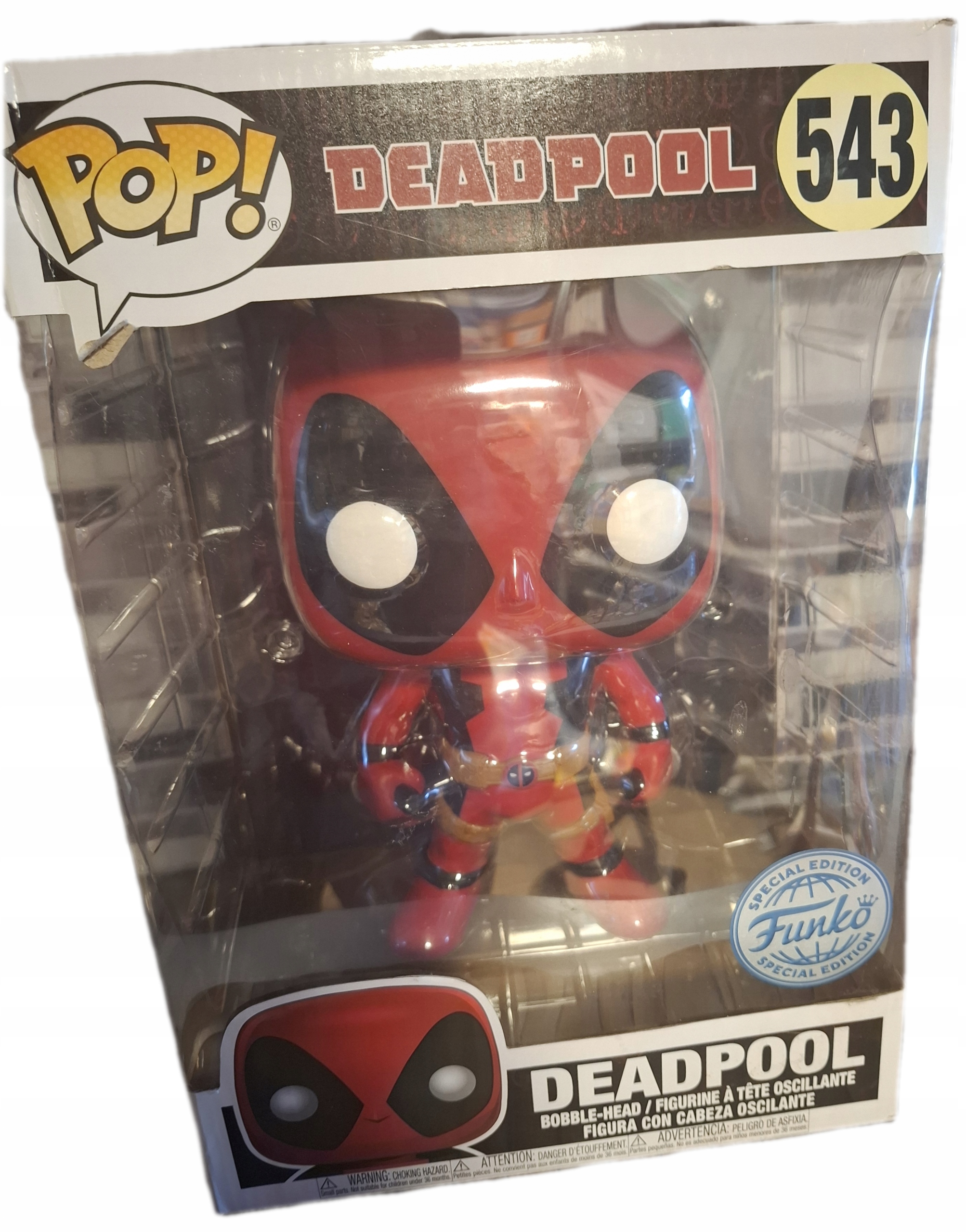 Funko Pop! Marvel,figurka,deadpool 543
