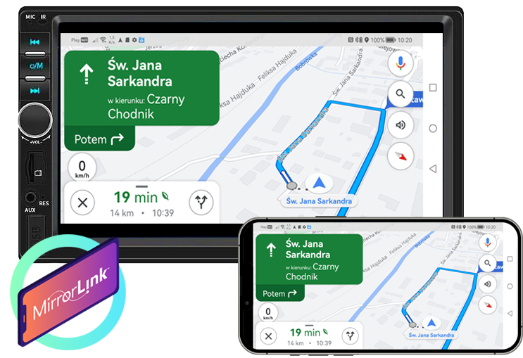 RADIO SAMOCHODOWE DO VW PASSAT B5 1996-2004 USB BT Montaż 2-DIN