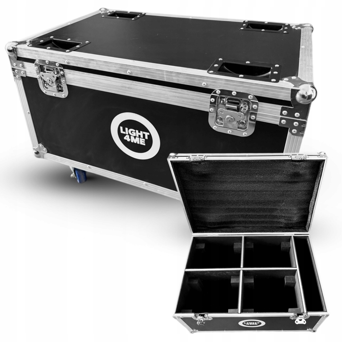 Přepravní Skříňka Case Kufr 4x hlava LIGHT4ME Sky Wash 18x10W