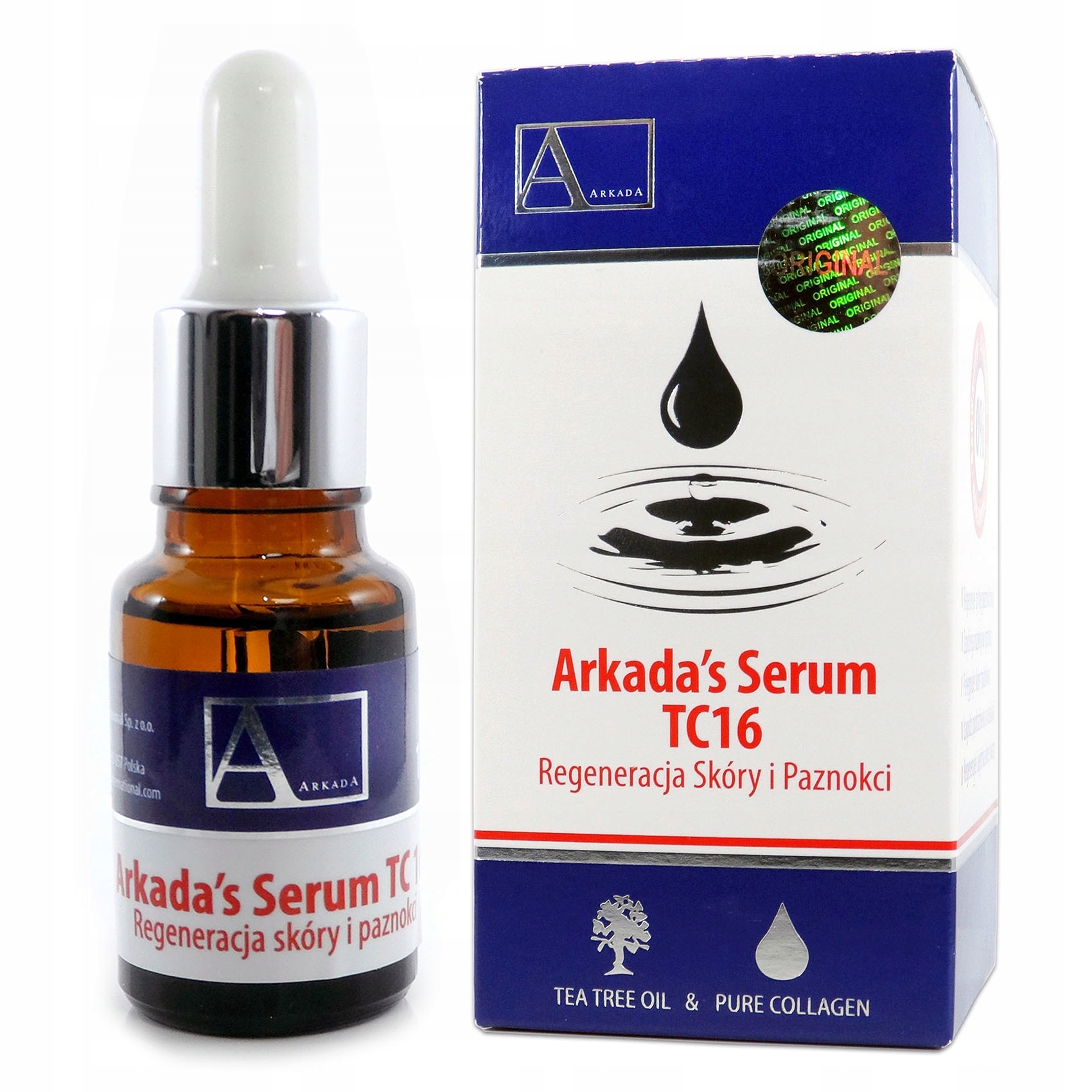 

Arkada serum kolagenowe do paznokci 11ml odbudowa