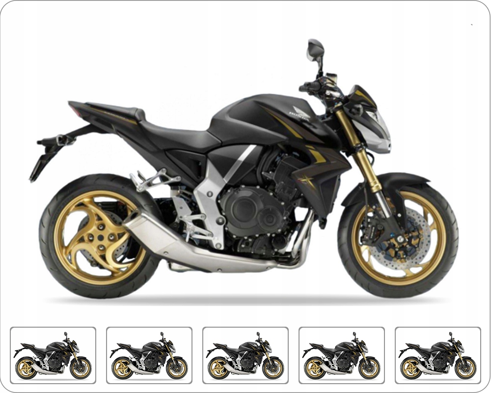 Samolepky Juula Na Motocykl Pro Honda Cb 1000 R 2014 Šedý Mat NH312F Extreme