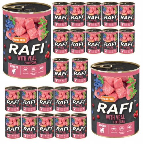 Dolina Noteci Rafi junior 24x400g cielęcina