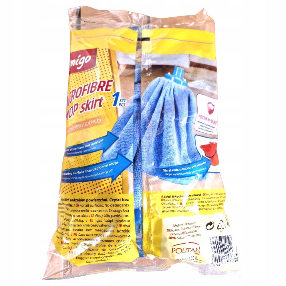 Návlek na mop Šaty Amigo mikrovlákno 1 Ks