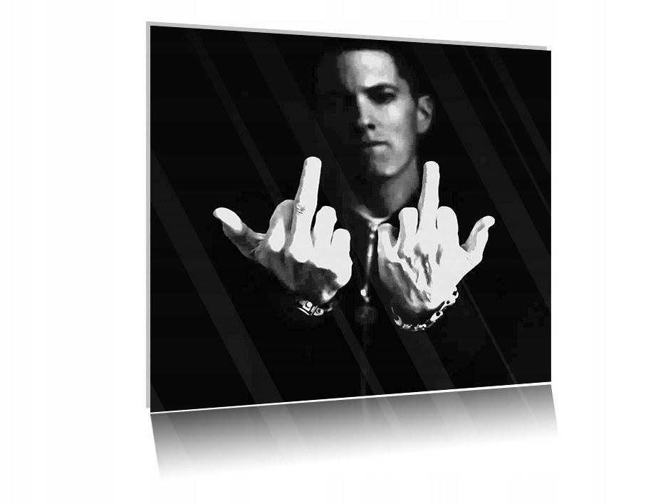 

Obraz szklany na szkle Eminem 02 50x50