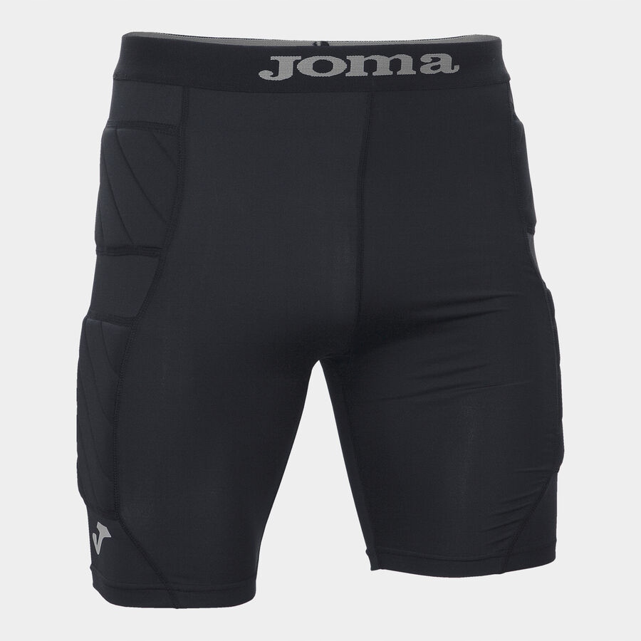 Spodenki Bramkarskie Męskie Joma Protec 100010.100 Czarne r.L-XL