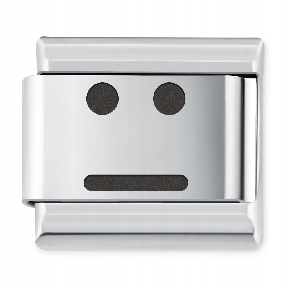 

Italian Charms Symbole Emocje Buźka Obojętność
