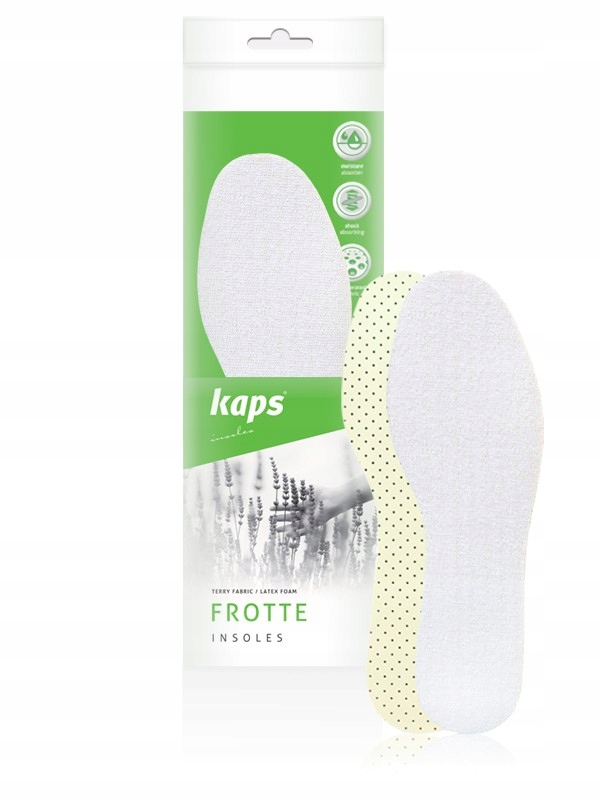 WKŁADKI PRZECIWPOTNE ODCZUCIE MIĘKKOŚCI ROZMIAR 46 Rozmiar zakresowy 46-46