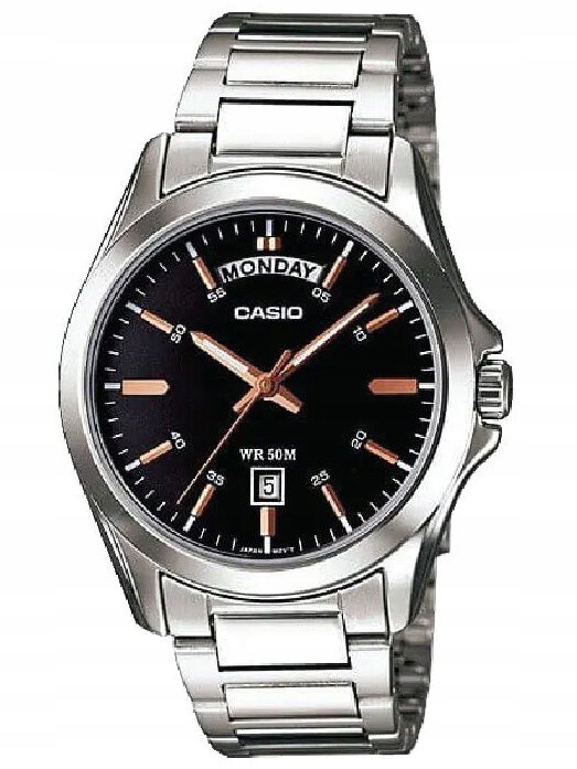 Zegarek Męski Casio MTP-1370D-1A2V Box +grawer