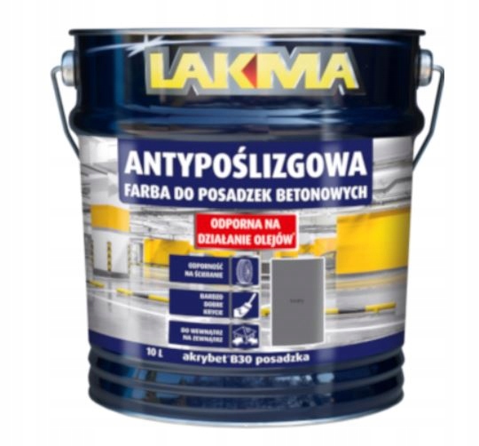 

Farba Akrybet B30 Posadzka Szary Lakma 10L