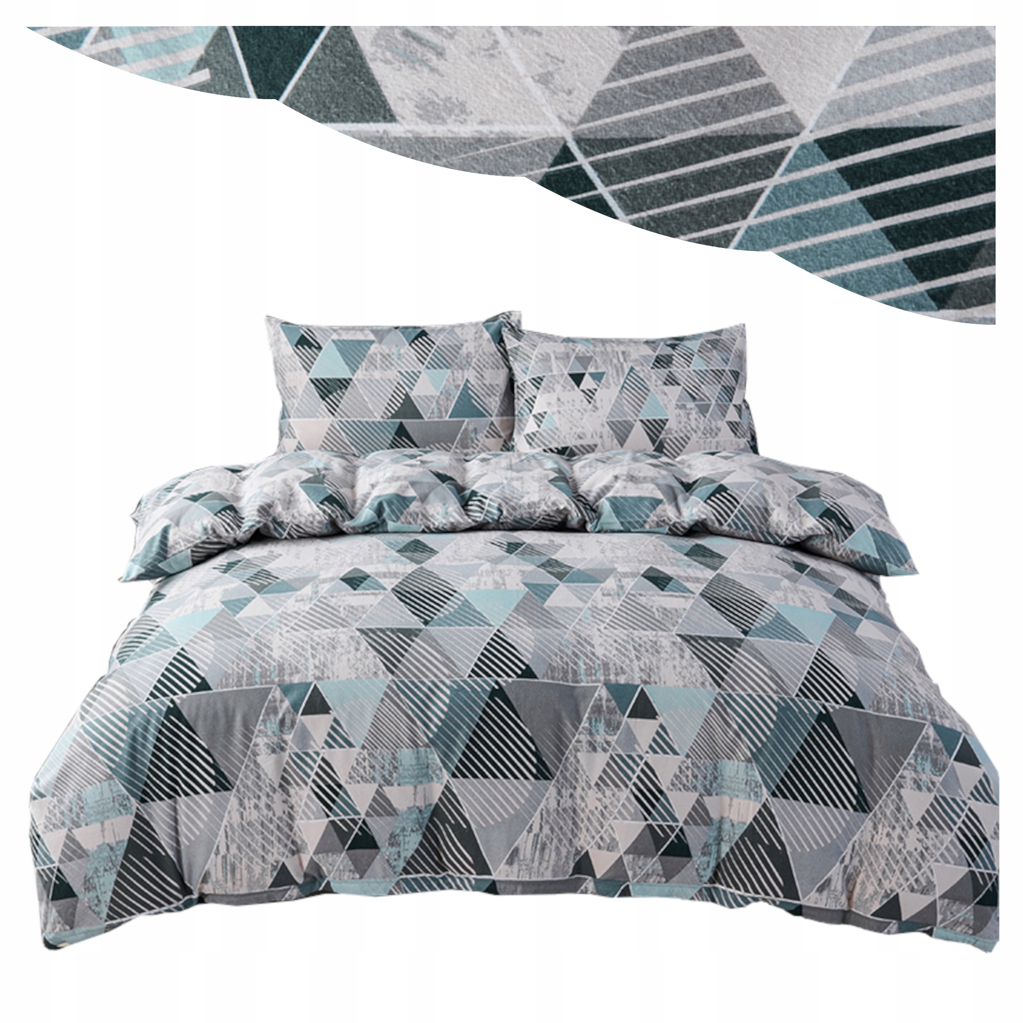 Pościel Flanelowa 160x200 Komplet Pościeli 100% Bawełna Gruba i Ciepła