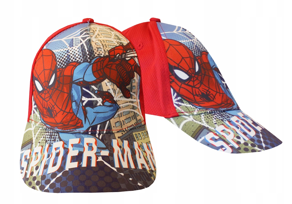 

Spiderman Marvel Czapka Dziecięca Z Daszkiem 54CM