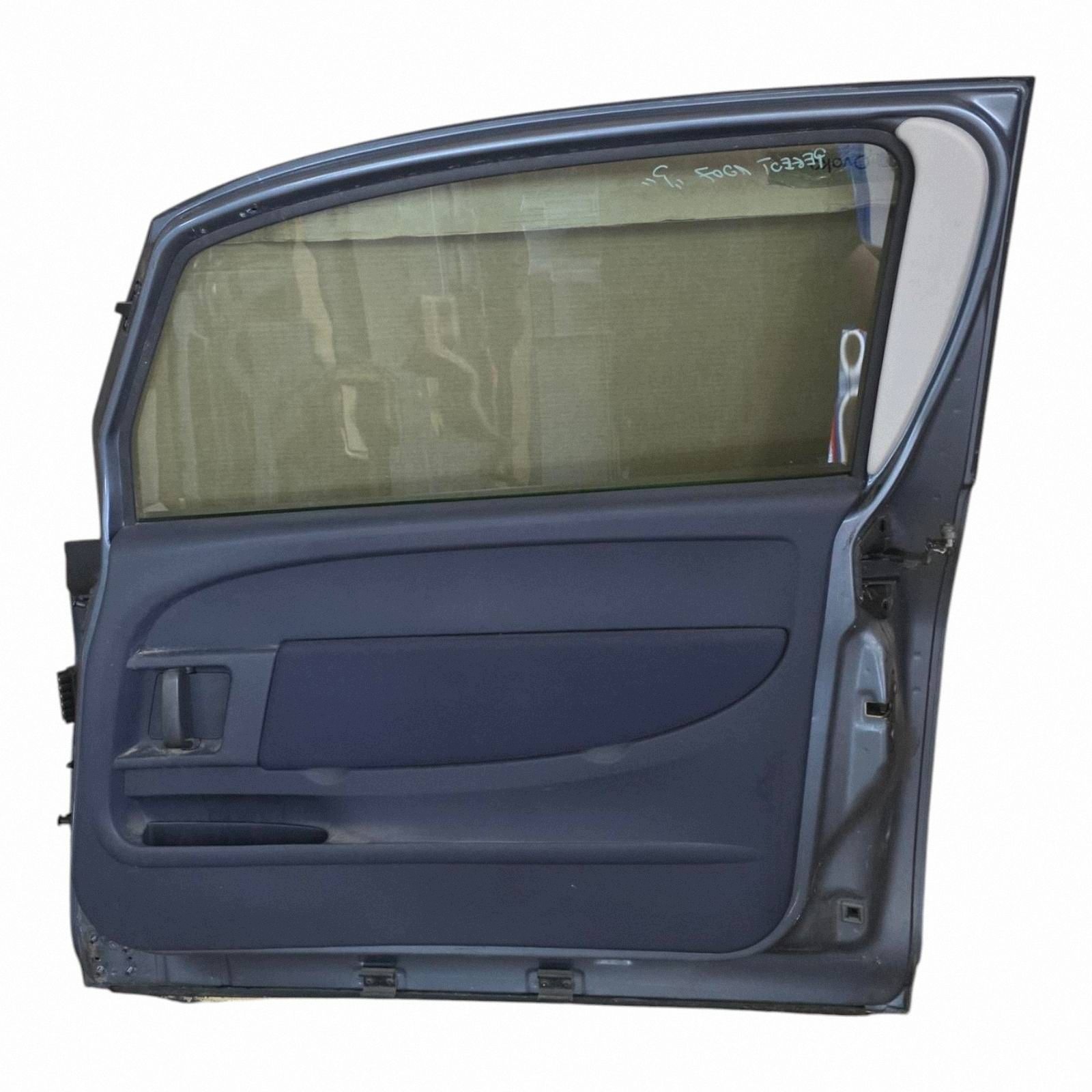 door complete front front right PEUGEOT 1007 colour EZW