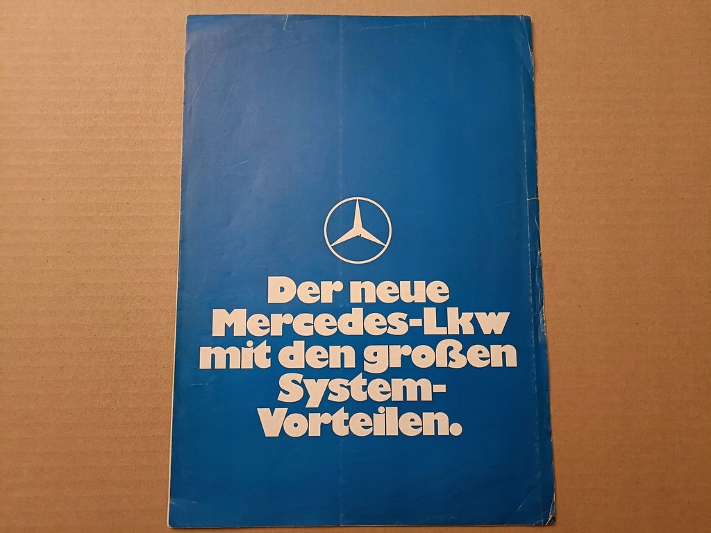 Prospekt - MERCEDES - CIĘŻAROWE - 16-26 TON - 1974 r