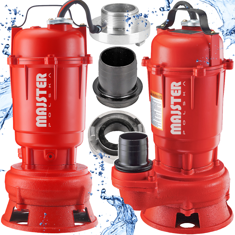 Pompa do Wody Brudnej Czystej Szamba Ścieków z Rozdrabniaczem 2 Cale MP0700