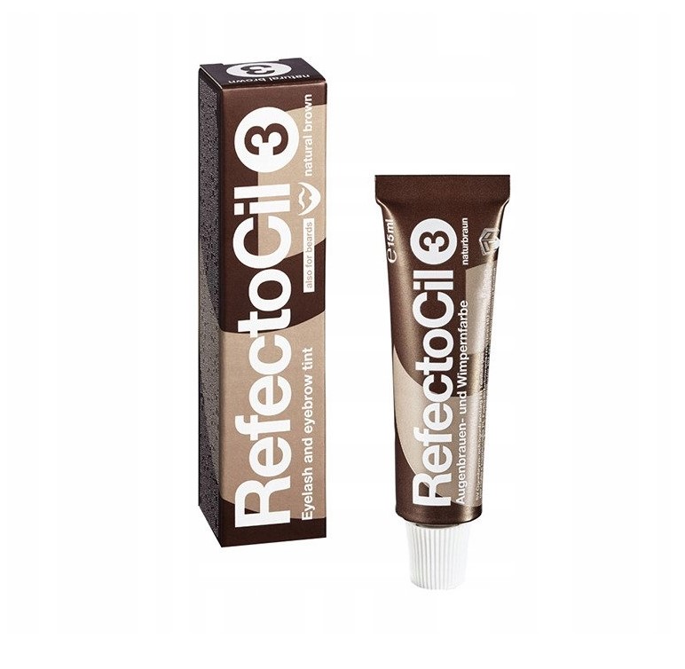 REFLECTOCIL ZESTAW HENNA DO BRWI RZĘS NATURALNY BRĄZ 3 JASNY BRĄZ 3.1 Brown Marka Refectocil