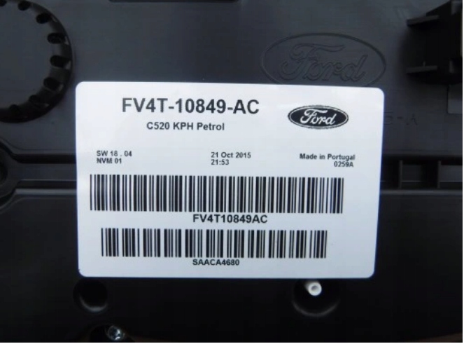 Licznik benzyna FORD KUGA Mk2 ESCAPE 2013 Numer katalogowy części FV4T-10849-AC