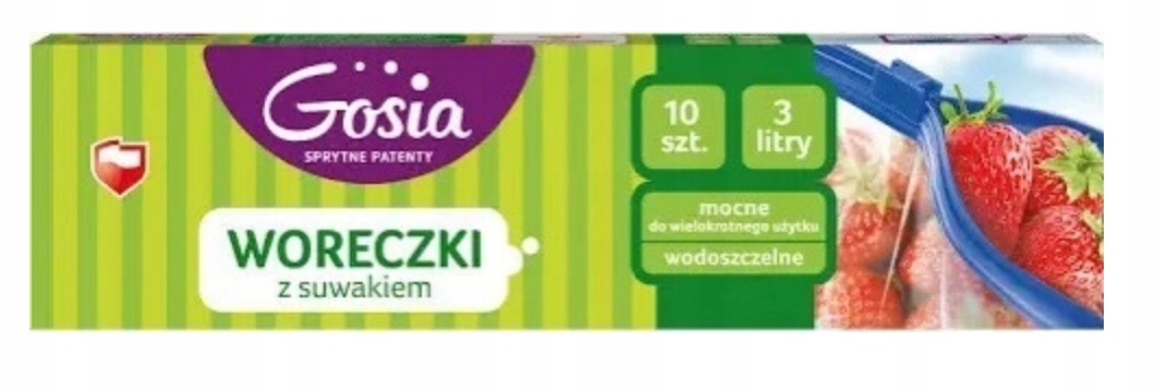 

Gosia Woreczki Z Suwakiem 3L Wodoszczelne I Mocne