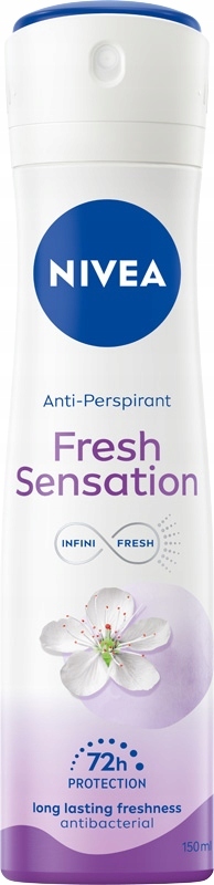 

Nivea Fresh Sensation Spray antyperspirant 150 ml