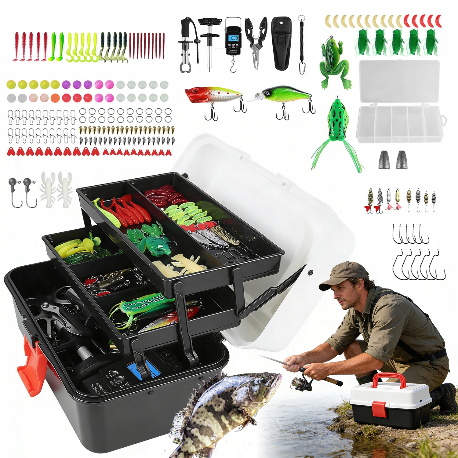 Dárek Pro 10-99LETÉ Dítě, Rybářský Set Pro Začátečníky