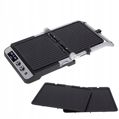 Grill Elektryczny Adler AD 3059 LED 2w1 3000W Płyty Nieprzywierające