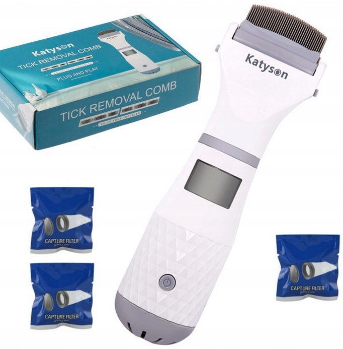 

Grzebień na wszy gnidy elektryczny Katyson